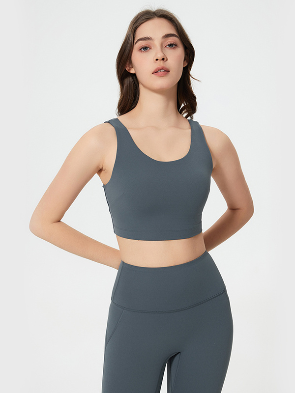 Women's Shockproof High Support Gym Sports Bra
