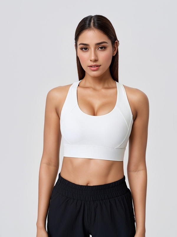 High Support Racerback Gym Workout Bra