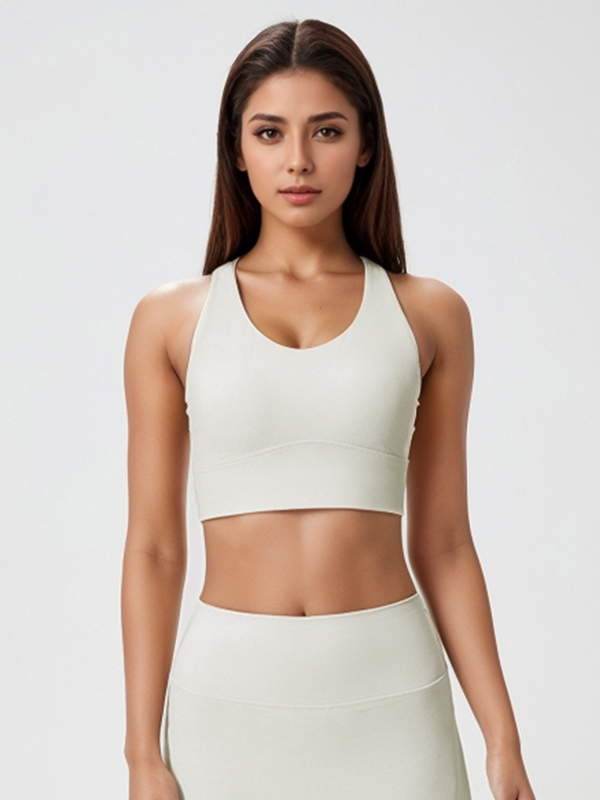 Women's Racerback Gym Fitness Sports Bra