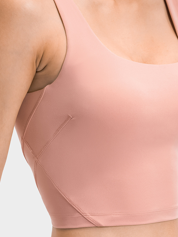 Sleeveless U-Back Breathable Workout Tank Tops