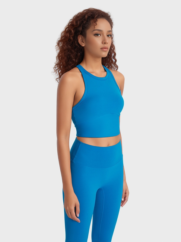 Women's Sleeveless Racerback Workout Tank Tops Yoga Shirts