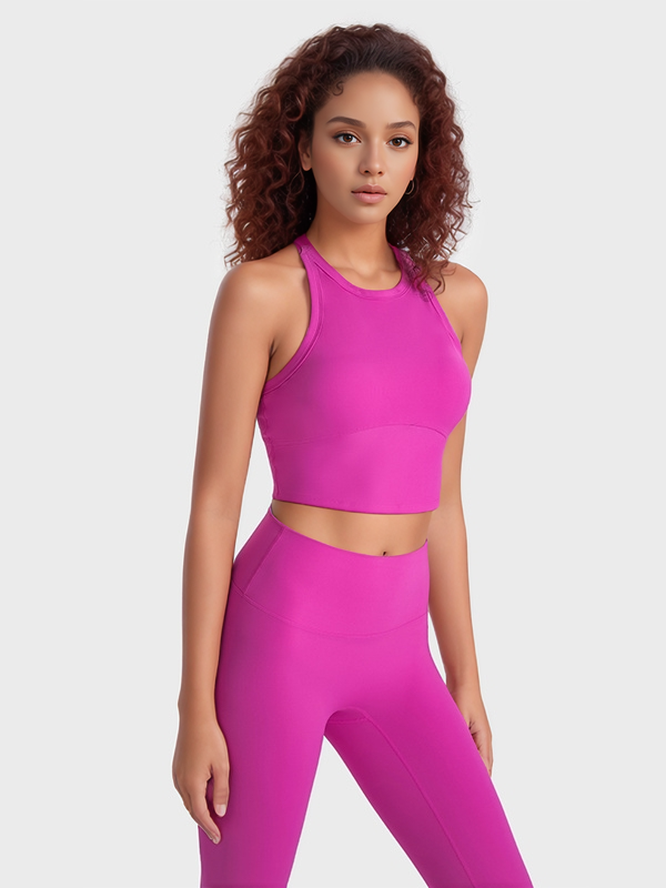 Women's Sleeveless Racerback Workout Tank Tops Yoga Shirts
