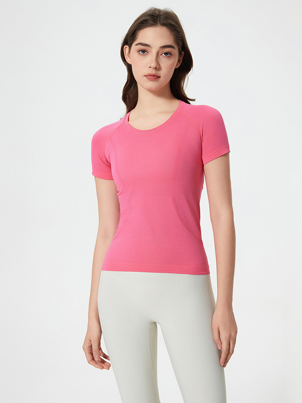 Women's Compression Short Sleeve Workout T-shirts