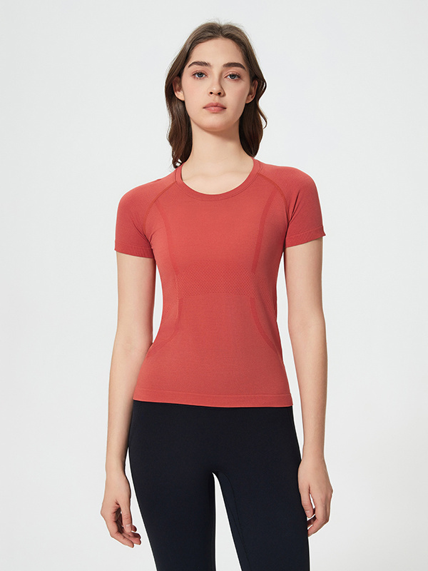 Women's Compression Short Sleeve Workout T-shirts