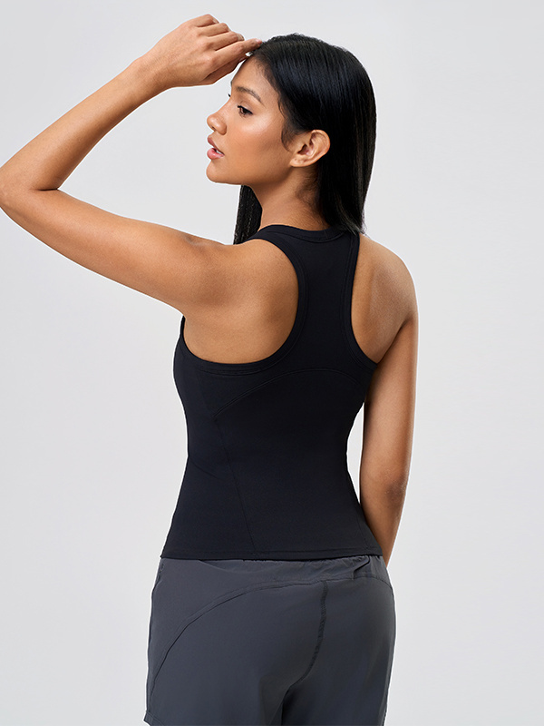 Women Tight Sleeveless Racerback Workout Tank Tops