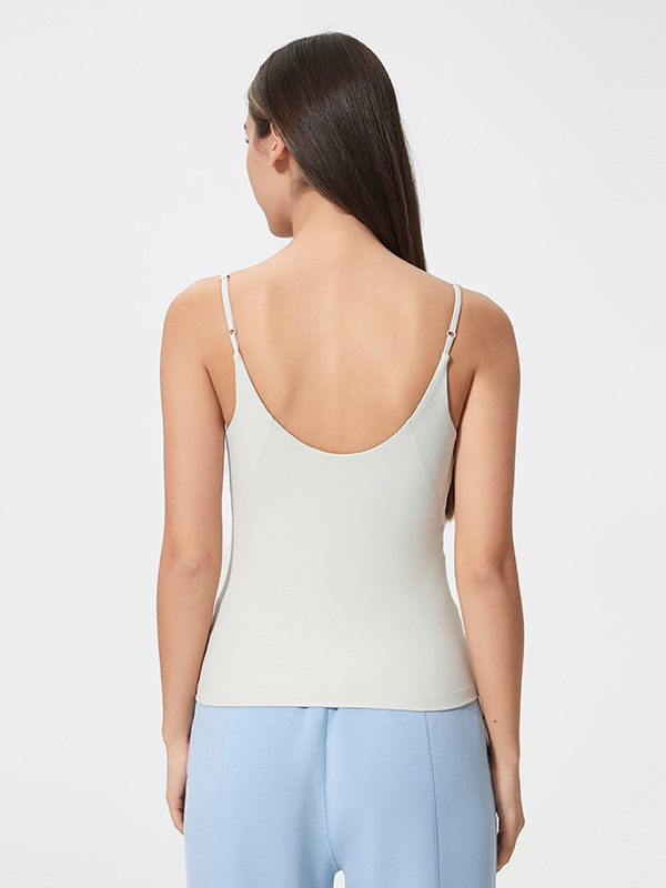 Women's Spaghetti Strap Slim Fit Tank Tops Yoga Shirts