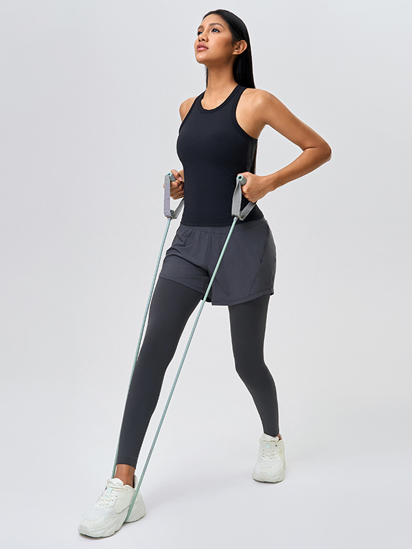 Women Tight Sleeveless Racerback Workout Tank Tops