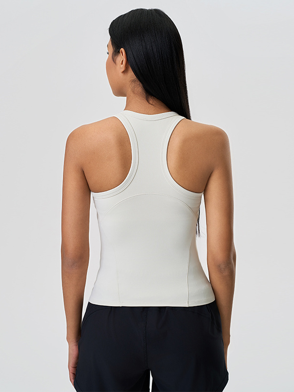 Women Tight Sleeveless Racerback Workout Tank Tops