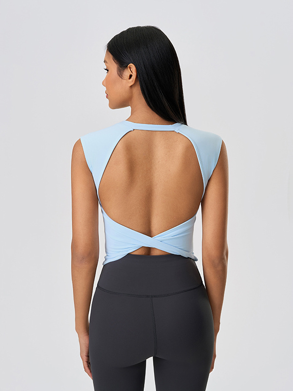 Women's Sexy Backless Workout Tank Tops