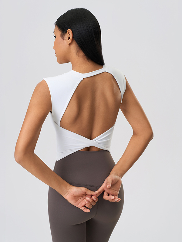 Women's Sexy Backless Workout Tank Tops