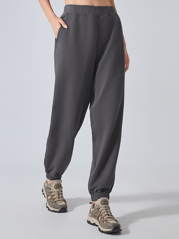 Women's High Waist Sweatpants Casual Drawstring Joggers Pants