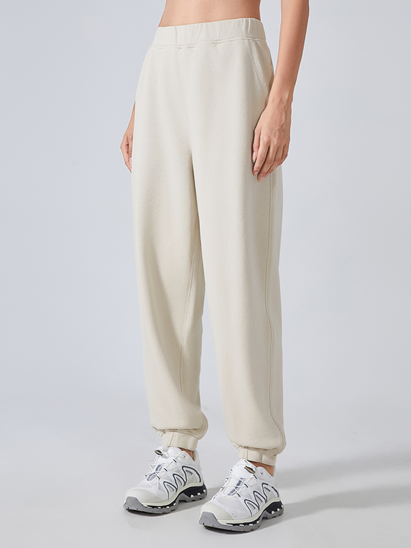 Women's High Waist Sweatpants Casual Drawstring Joggers Pants