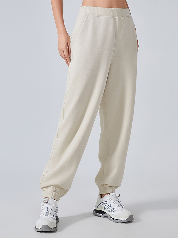 Women's High Waist Sweatpants Casual Drawstring Joggers Pants