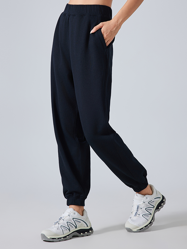 Women's High Waist Sweatpants Casual Drawstring Joggers Pants