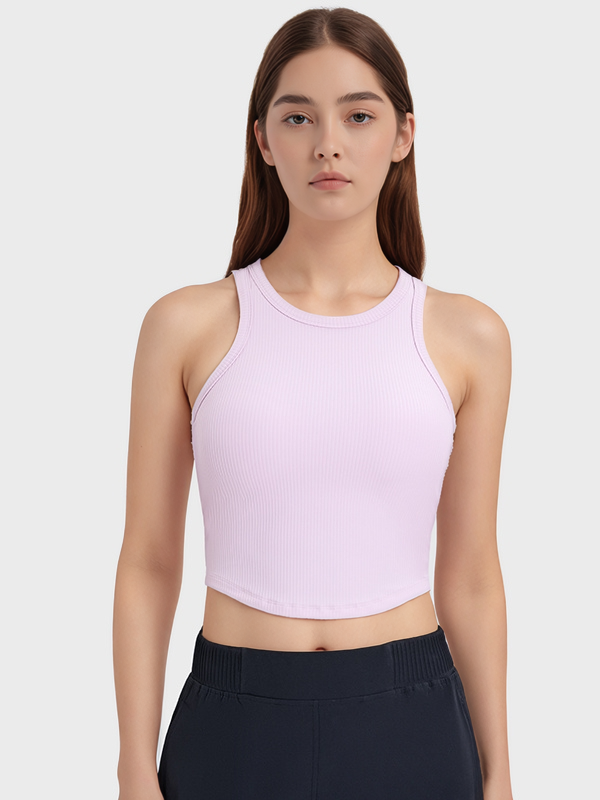 Women's Racerback Tanl Tops Yoga Sports Sleeveless Shirts