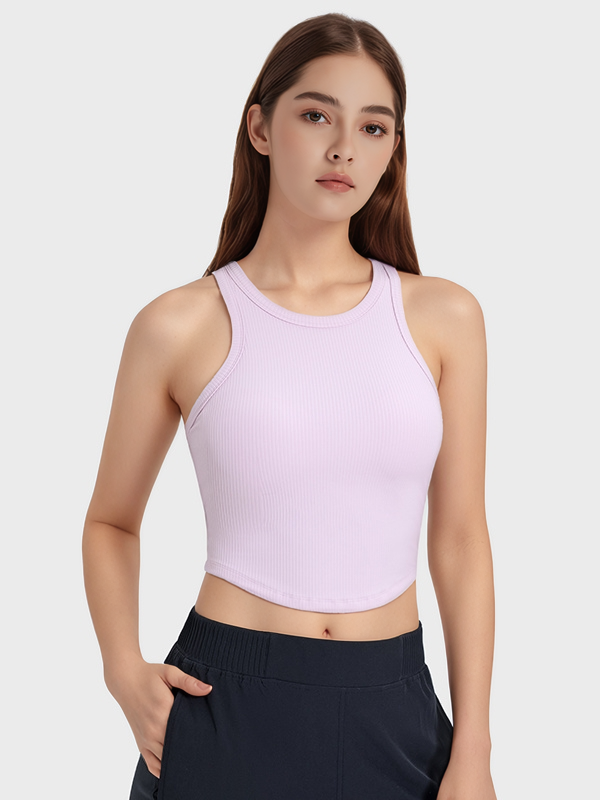 Women's Racerback Tanl Tops Yoga Sports Sleeveless Shirts