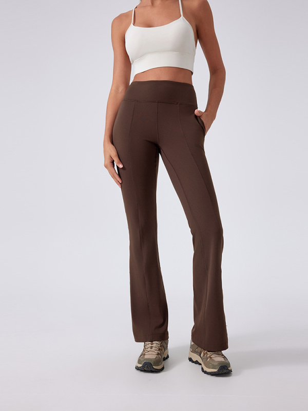 Women's High Waist Tummy Control  Flared Yoga Leggigns