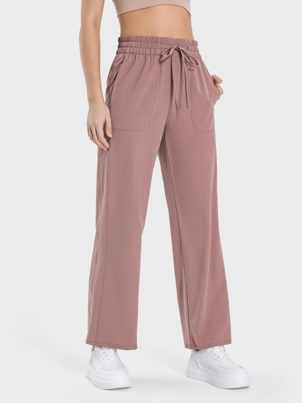 Women's Casual Travel Workout Pants Lounge Athletic Sweatpants with Pockets