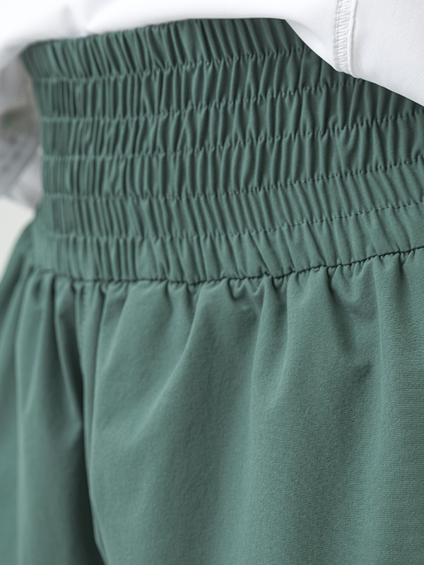 High Waisted Running Shorts for Women with Pockets