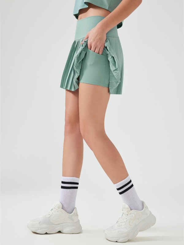 Women‘s High Waisted Lightweight Athletic Pleated Golf Tennis Skirts