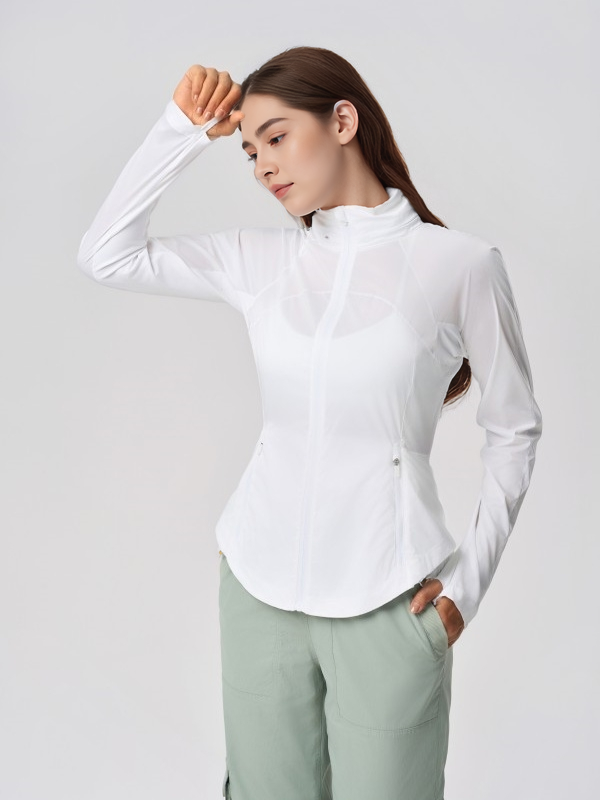 Women's Lightweight Zip Up Outdoor Sun Protection Hoodie Jackets