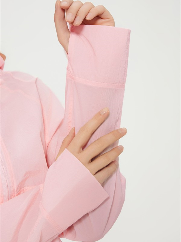 Women's Lightweight Sun Protection Zip Up Hoodie Jacket