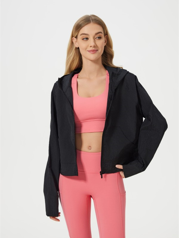 Women's Lightweight Sun Protection Zip Up Hoodie Jacket