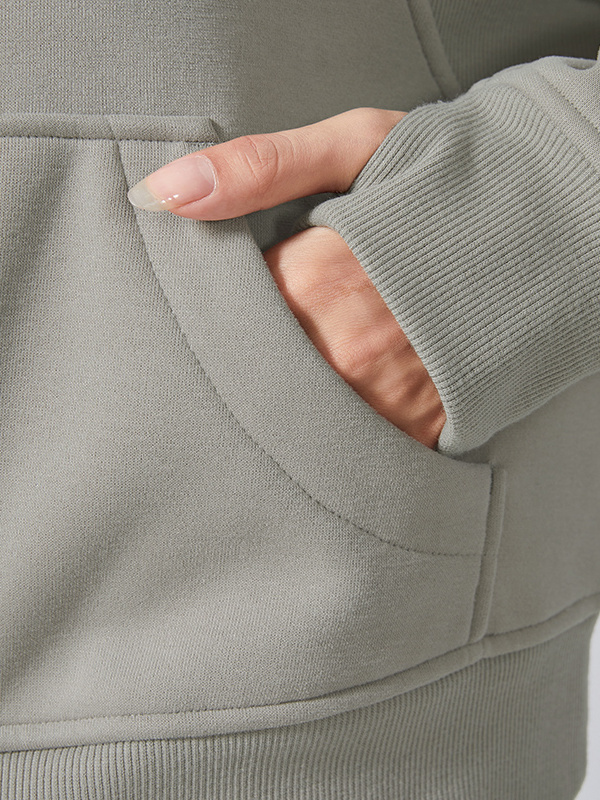 Women's Zip Up Hoodies Jackets Cropped Sweatshirts