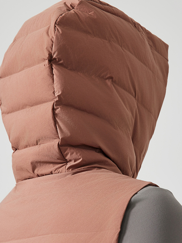 Women's’ Sleeveless Zip Up Puffer Vest Stand Collar Winter Hoodies Jackets