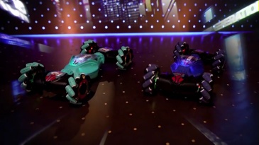 RC  Dazzling twisted stunt car