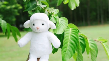 MeeMee Baby Lamb Plush - Soft Healing Sleep Toy