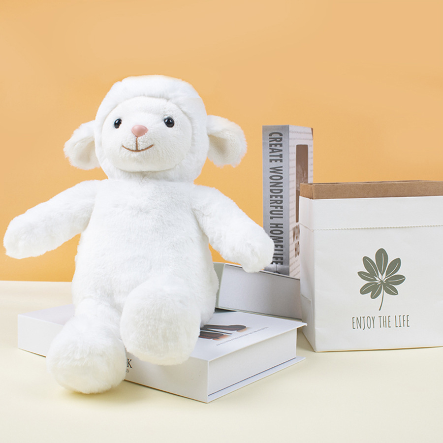 MeeMee Baby Lamb Plush - Soft Healing Sleep Toy