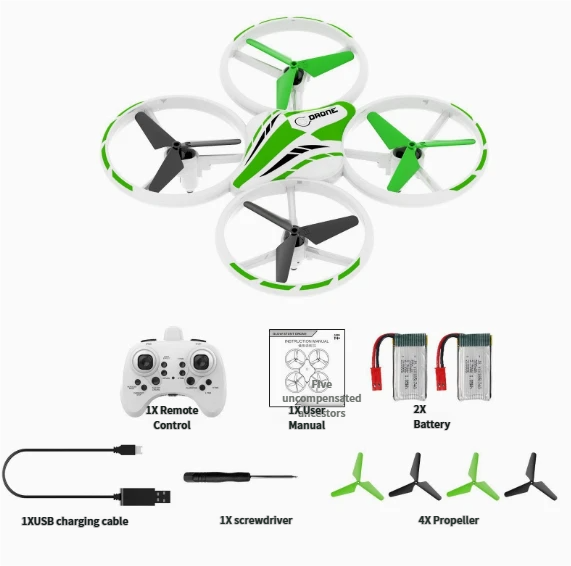 T20 Flash Stunt Drone (4-Axis Quadcopter Remote Control Plane with LED Lights Flip Toy)
