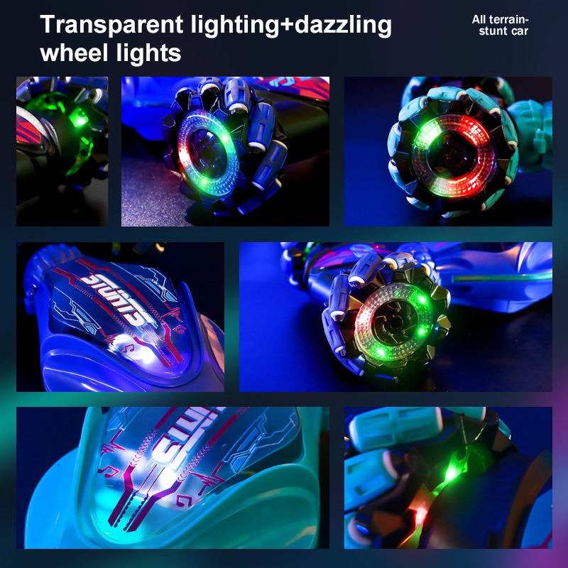 RC  Dazzling twisted stunt car
