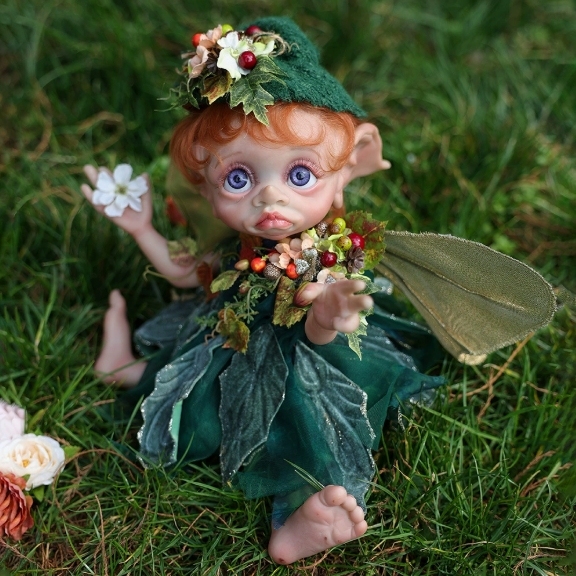 40cm Vinyl Sprite Reborn Doll