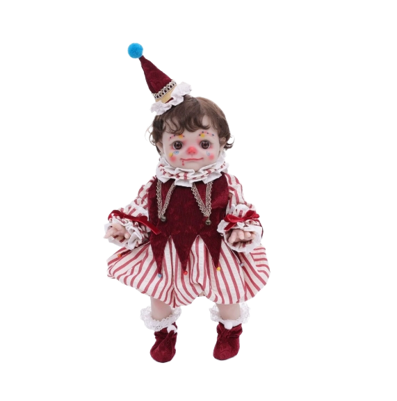"Joyful Rebirth" 45cm Collectible Articulated Clown Doll
