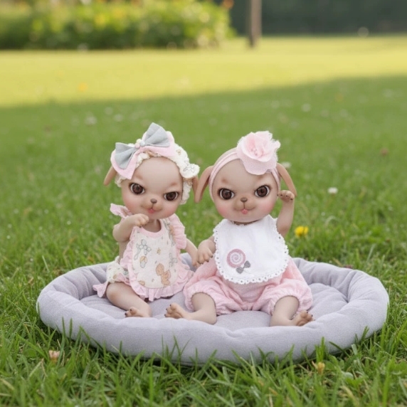 Classic Vinyl Puppy Toy - Safe & Snuggly Companion Gift for Kids