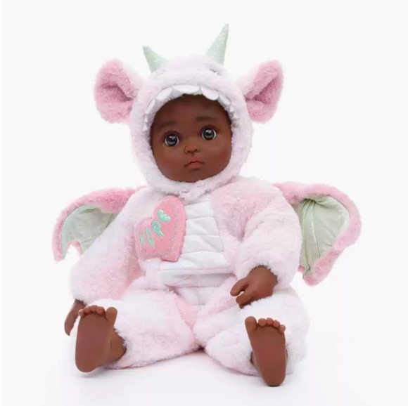 Luminous Dream · Iridescent Plush & Vinyl Baby Dragon