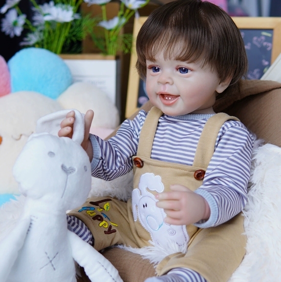 Energetic Pal · Suspender Pants Boy Reborn Collectible Doll