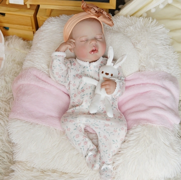 Curly Twins · Blue & Pink Dress Curly Hair Sister Dolls