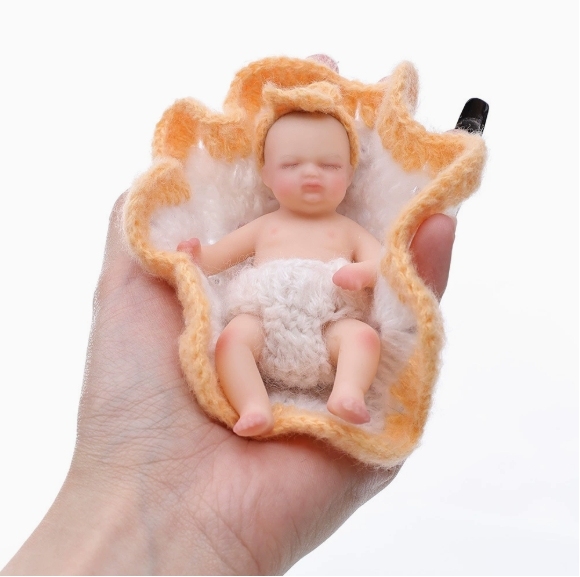 Zhongsen Palm Dream Baby · Sweet Dream Bean Solid Silicone Reborn Baby