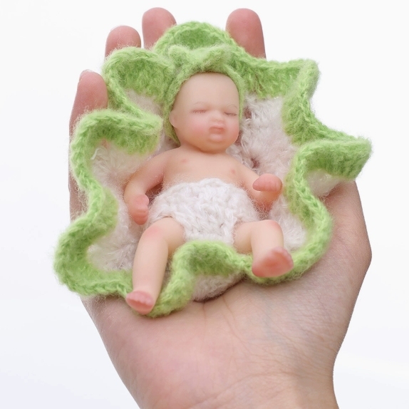 Zhongsen Palm Dream Baby · Sweet Dream Bean Solid Silicone Reborn Baby