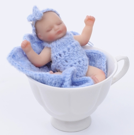Zhongsen Palm Dream Baby · Sweet Dream Bean Solid Silicone Reborn Baby