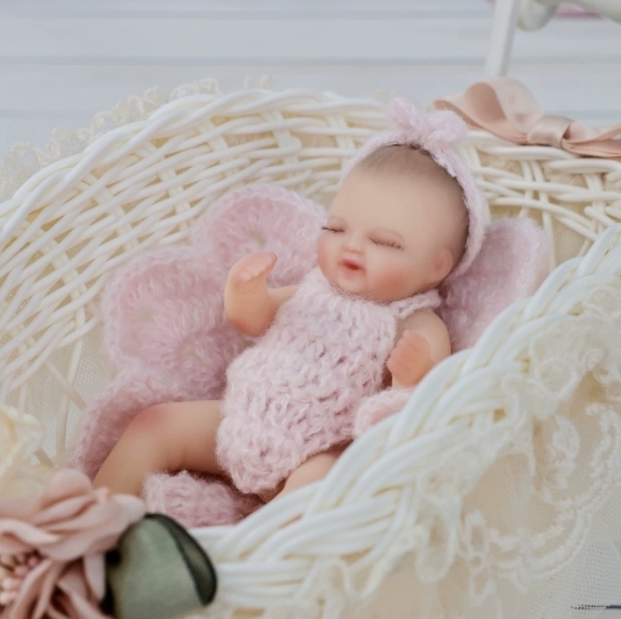 Zhongsen Palm Dream Baby · Sweet Dream Bean Solid Silicone Reborn Baby
