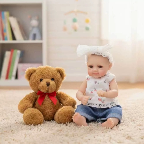 Shiguang Zhiban · Four Little Spirits Series Solid Silicone Reborn Baby Dolls