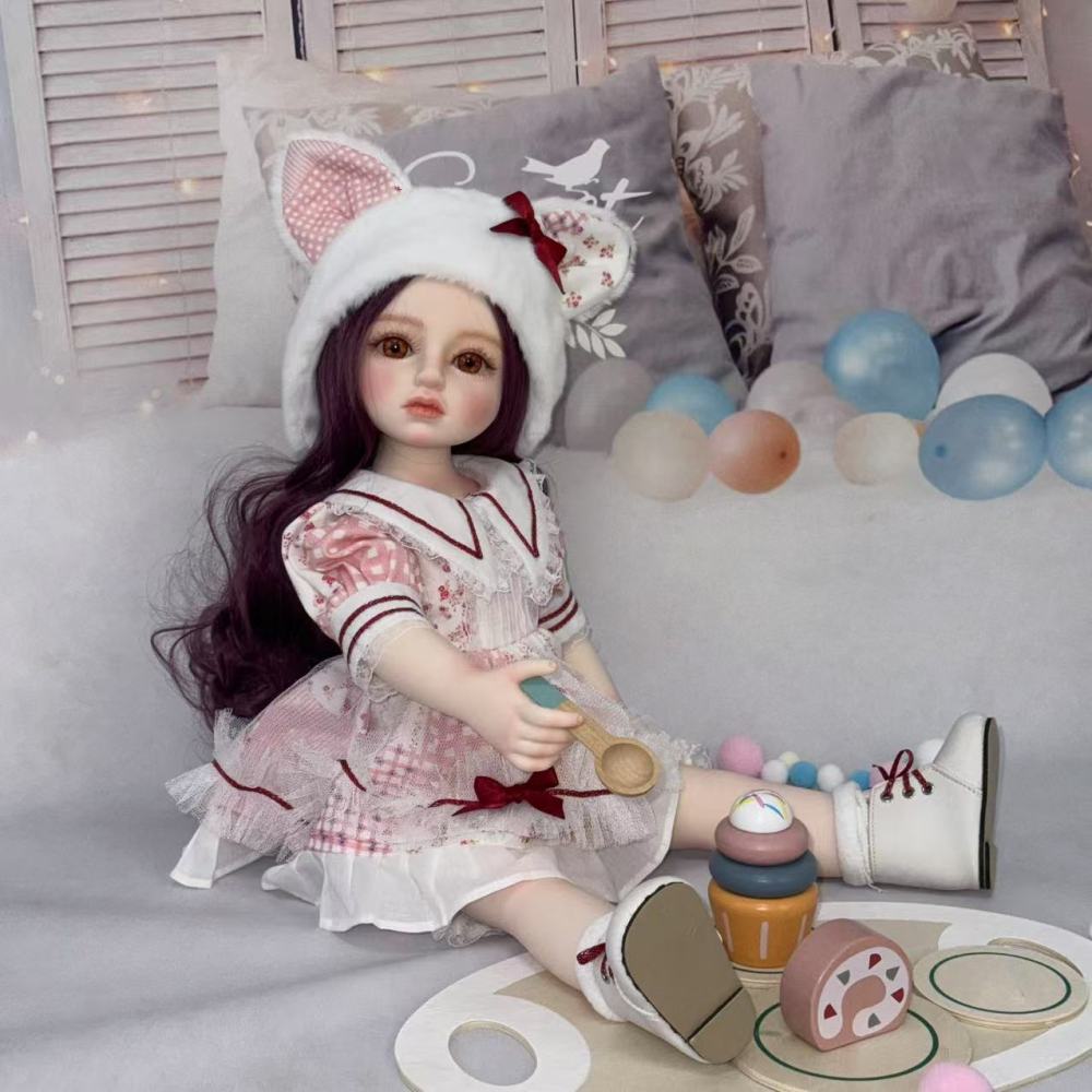 Heartwarming Companion Series - 5-Sister Reborn Baby Doll Set (18-inch Hand-Painted Realistic Baby Dolls)