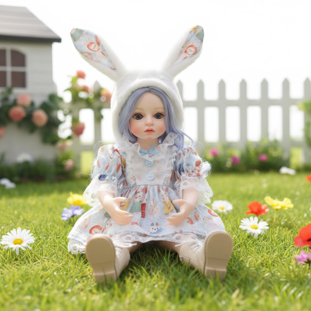 Heartwarming Companion Series - 5-Sister Reborn Baby Doll Set (18-inch Hand-Painted Realistic Baby Dolls)