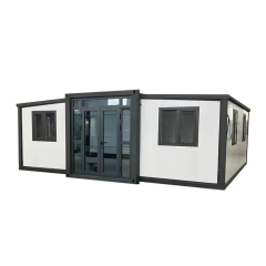Expandable Container House 40Ft Movable And Detachable Container House Prefab Three Bedroom Villa Twin Wing Expandable Room