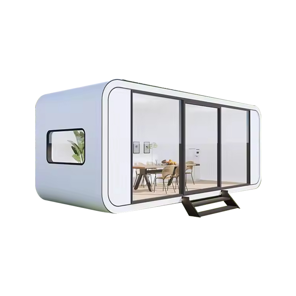 Economical Luxury Apple Cabin Modular Steel Container Residence