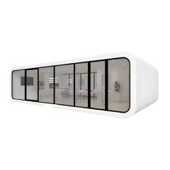 Mobile Prefab House Capsule House Apple Cabin Space Pod Prefabricated Tiny House Customizable OEM